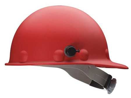 P2A Hard HAT RED Ratchet W/ QUICKLOK