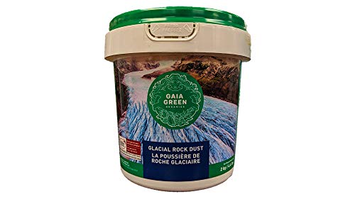 Gaia Green Glacial Rock Dust 2kg - Remineralize Your Soil and Activate The Microorganisms for Healthier Plants and a More Vibrant Garden and Landscape