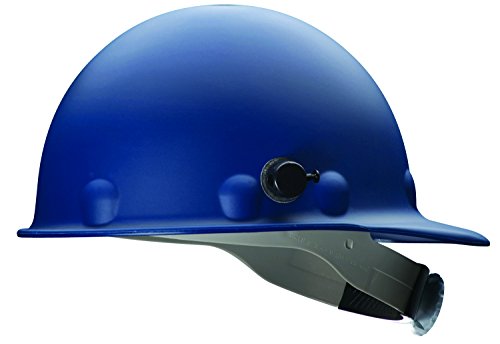 Fibre-Metal by Honeywell Super Eight Fiber Glass Ratchet Cap Style Hard Hat with Quick-Lok