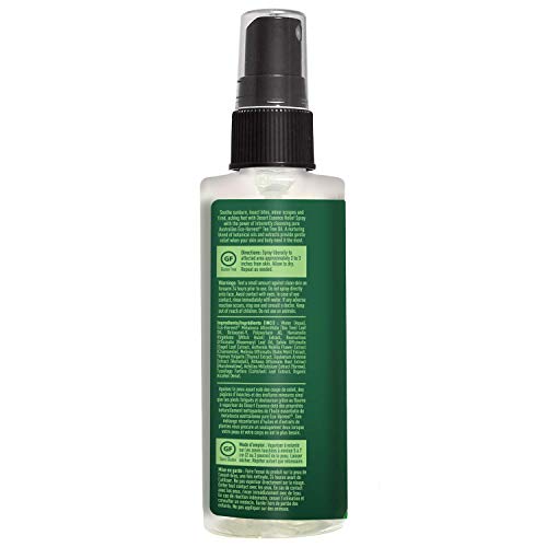 Tea Tree Relief Spray With Essential Oils Desert Essence 4 oz Spray