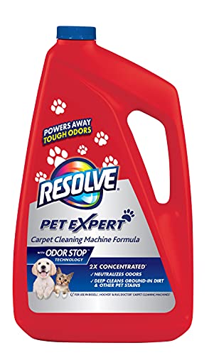 Resolve Pet, Dog & Cat Stain Removal, Carpet Cleaner with Odour Stop, Trigger, 65 ml (Pack of 2)