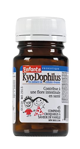 Kyolic - Kids Kyo-Dophilus Vanilla 45 Chewable Tablets