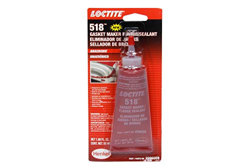 Loctite 2096059 1 Pack Gasket Maker 518 Anaerbc50ml/1.69oz