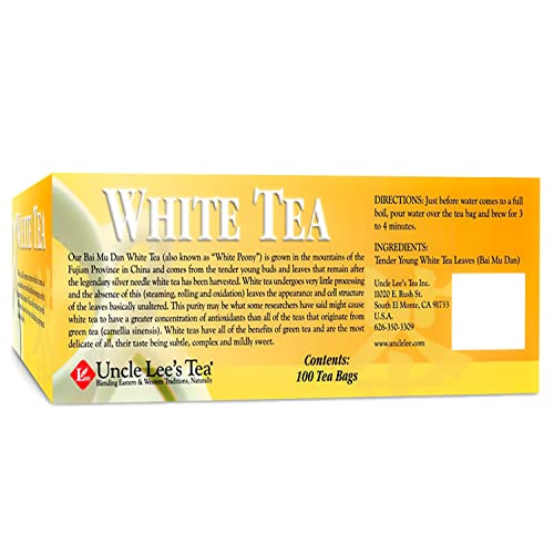 Uncle Lee'S Legends Of China White Tea 100 Bags