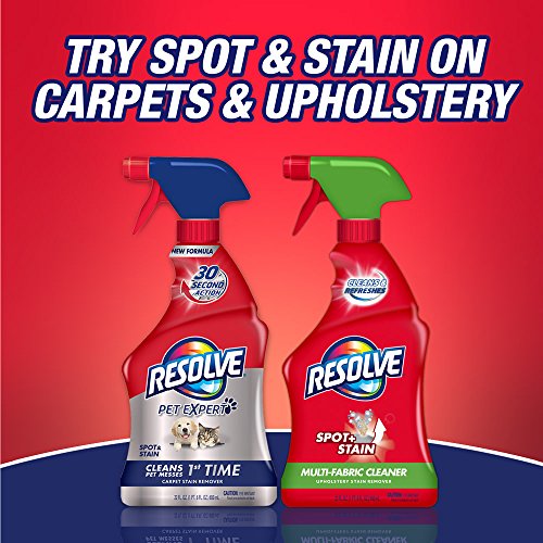 Resolve Pet, Dog & Cat Stain Removal, Carpet Cleaner with Odour Stop, Trigger, 65 ml (Pack of 2)