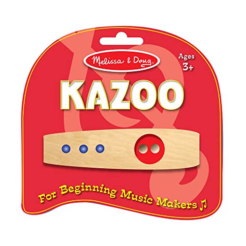 Melissa & Doug Making Music Wooden Kazoo for Beginners