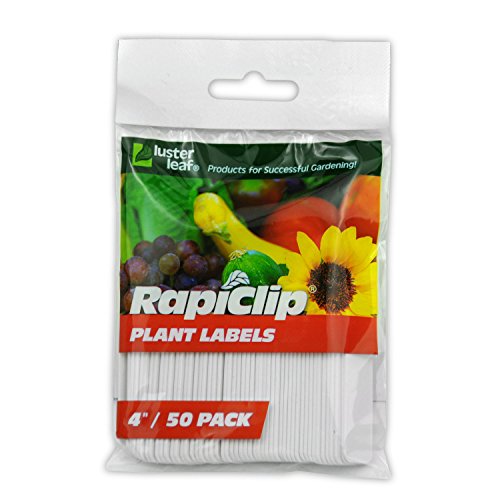 Luster Leaf Rapiclip Garden Plant Labels, 50 Pack