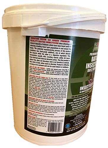 Bed Bug, Cockroach, Ant and Crawling Insect - Diatomaceous Earth 1 Kilogram Pail