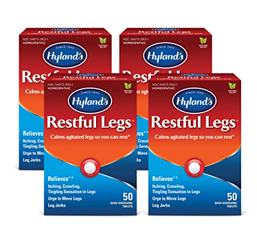 Hyland's Restful Legs 50 Count (Pack of 4)