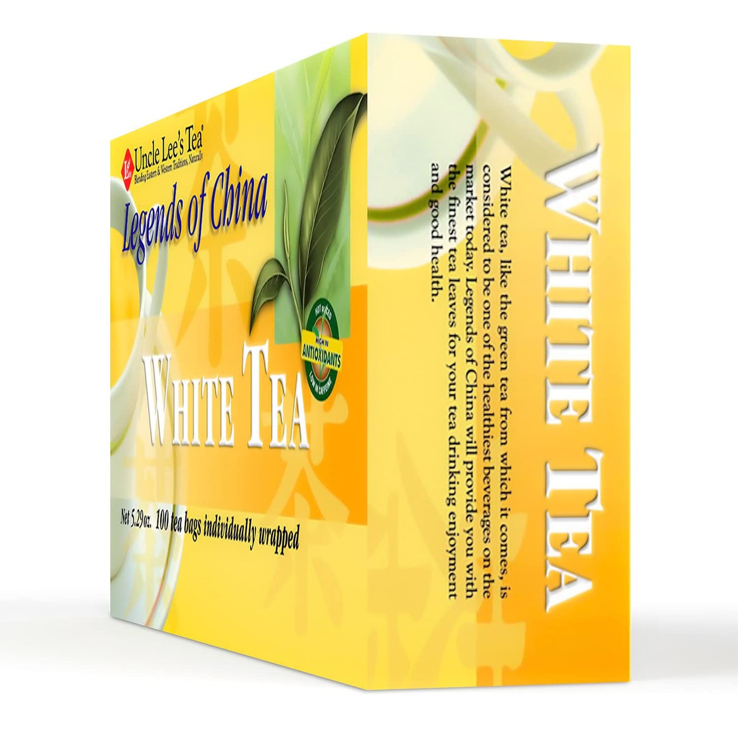 Uncle Lee'S Legends Of China White Tea 100 Bags