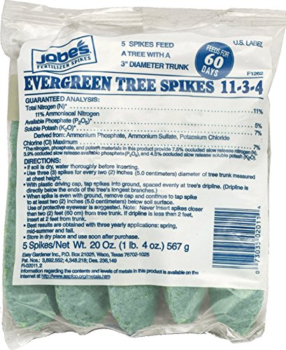 Jobe's Evergreen Tree Spikes, 5 per Bag